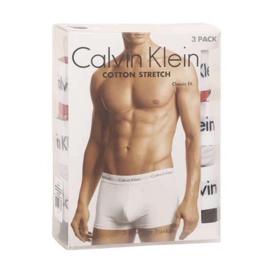 3PACK vīriešu bokseru šorti Calvin Klein daudzkrāsaini (U2664G-CA5)