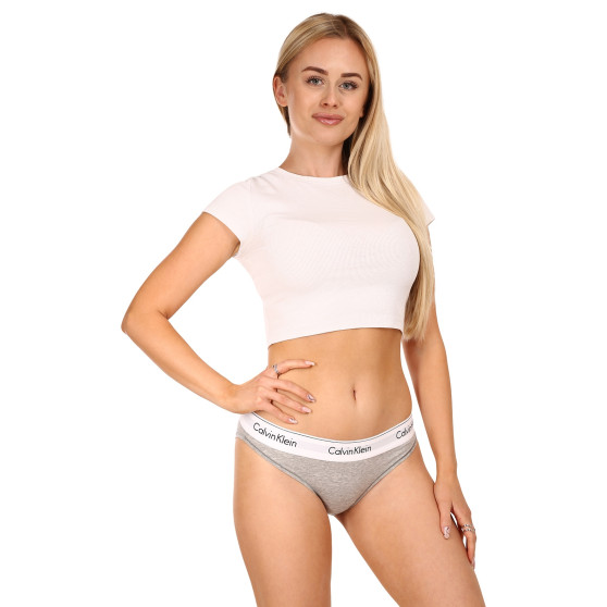 Sieviešu biksītes Calvin Klein pelēkas (F3787E-020)