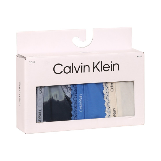 3PACK sieviešu biksītes Calvin Klein daudzkrāsains (QD3804E-BOX)