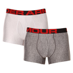 2PACK vīriešu bokseru šorti Under Armour pelēki (1363618 011)