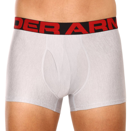 2PACK vīriešu bokseru šorti Under Armour pelēki (1363618 011)