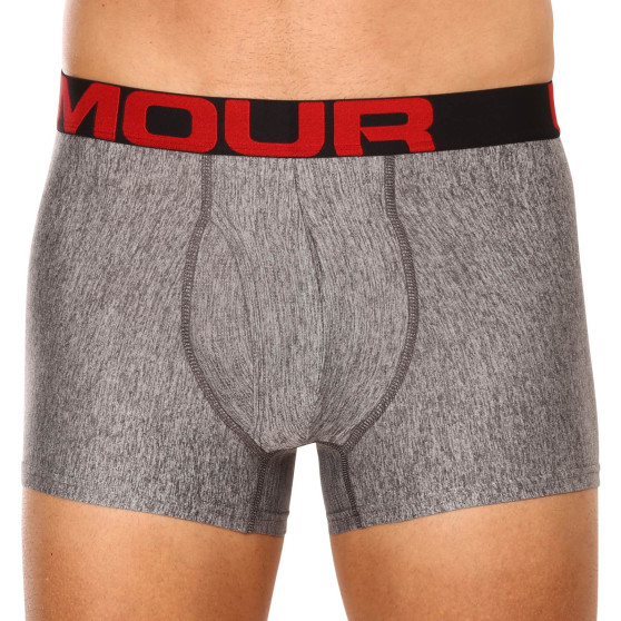 2PACK vīriešu bokseru šorti Under Armour pelēki (1363618 011)