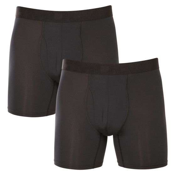 2PACK vīriešu bokseru šorti Under Armour melni (1363623 001)