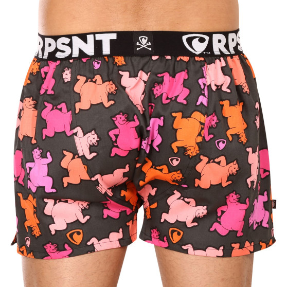 Vīriešu bokserbokseršorti Represent exclusive Mike dancing piggies (R3M-BOX-0704)