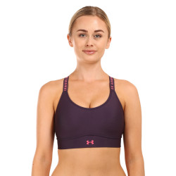 Sieviešu krūšturis Under Armour purpursarkans (1363353 541)