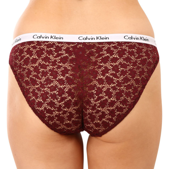 3PACK Sieviešu biksītes Calvin Klein oversized multicolour (QD3975E-BP7)