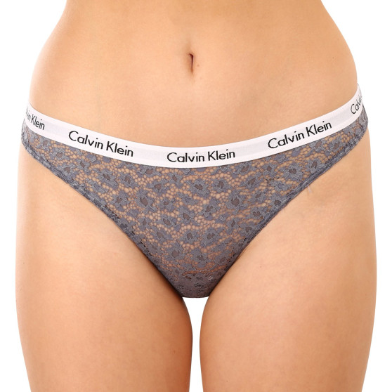 3PACK Sieviešu biksītes Calvin Klein oversized multicolour (QD3975E-BP7)