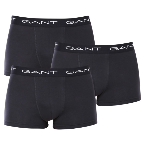 3PACK vīriešu bokseru šorti Gant melni (900013003-005)