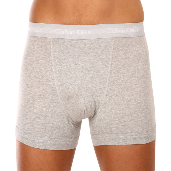 3PACK vīriešu bokseru šorti Calvin Klein pelēki (U2662G-080)