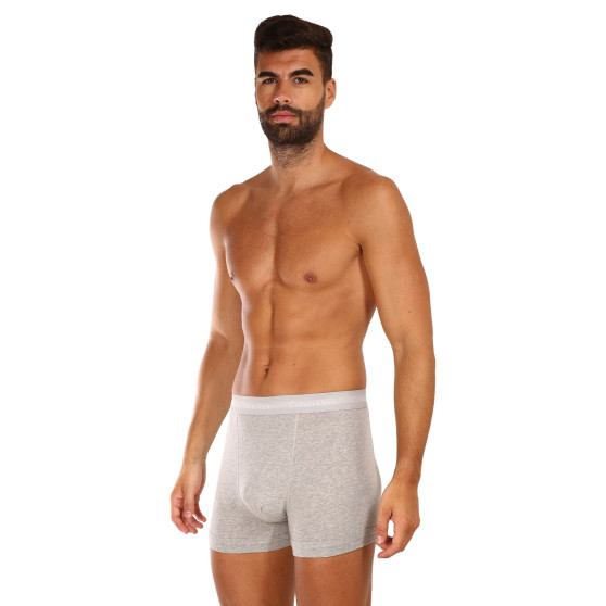 3PACK vīriešu bokseru šorti Calvin Klein pelēki (U2662G-080)