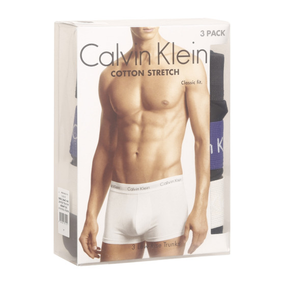 3PACK vīriešu bokseru šorti Calvin Klein melni (U2664G-H4X)