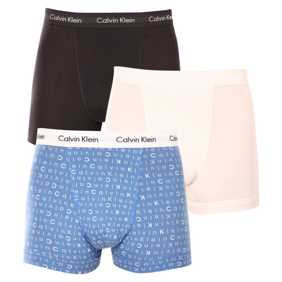 3PACK vīriešu bokseru šorti Calvin Klein daudzkrāsaini (U2662G-H4Y)