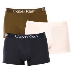 3PACK vīriešu bokseru šorti Calvin Klein daudzkrāsaini (NB2970A-GYO)