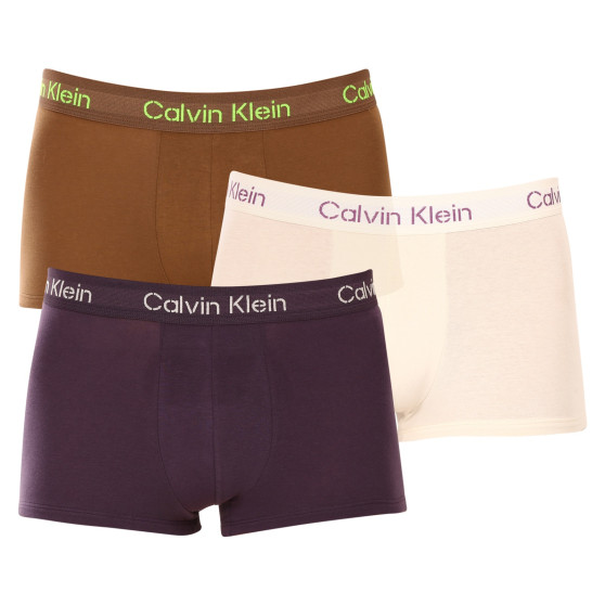 3PACK vīriešu bokseru šorti Calvin Klein daudzkrāsaini (NB3705A-FZ4)