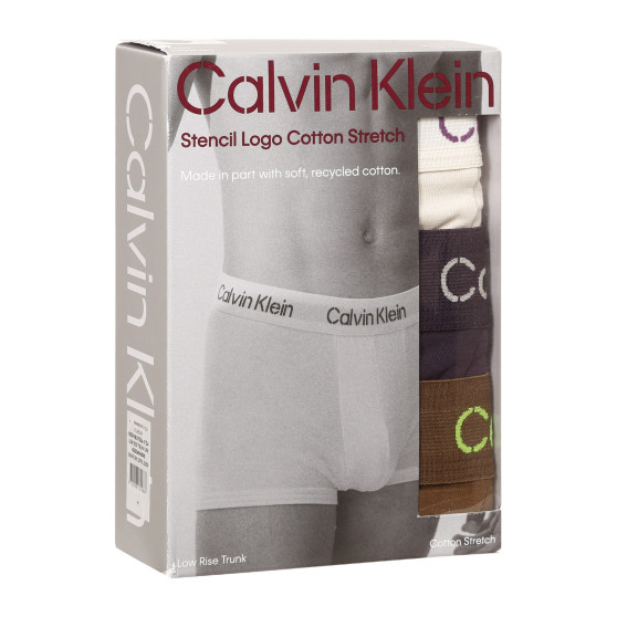 3PACK vīriešu bokseru šorti Calvin Klein daudzkrāsaini (NB3705A-FZ4)