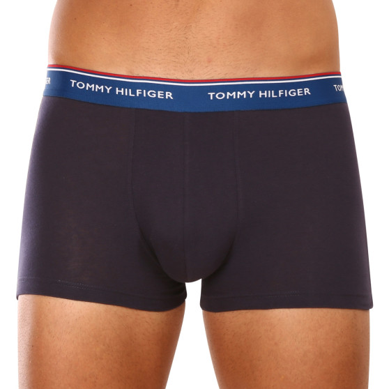 3PACK vīriešu bokseru šorti Tommy Hilfiger tumši zili (UM0UM01642 0VX)