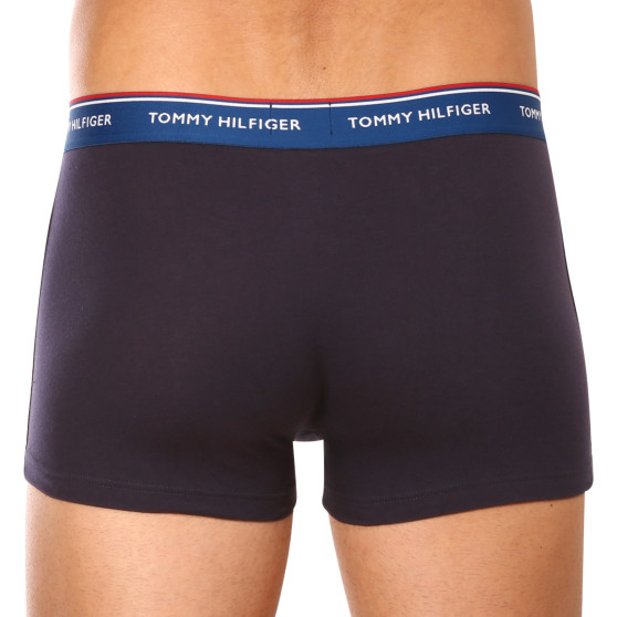 3PACK vīriešu bokseru šorti Tommy Hilfiger tumši zili (UM0UM01642 0VX)