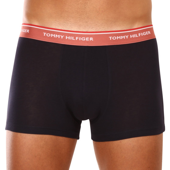 3PACK vīriešu bokseru šorti Tommy Hilfiger tumši zili (UM0UM01642 0VX)