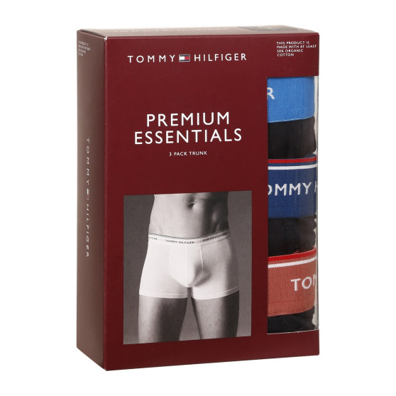 3PACK vīriešu bokseru šorti Tommy Hilfiger tumši zili (UM0UM01642 0VX)