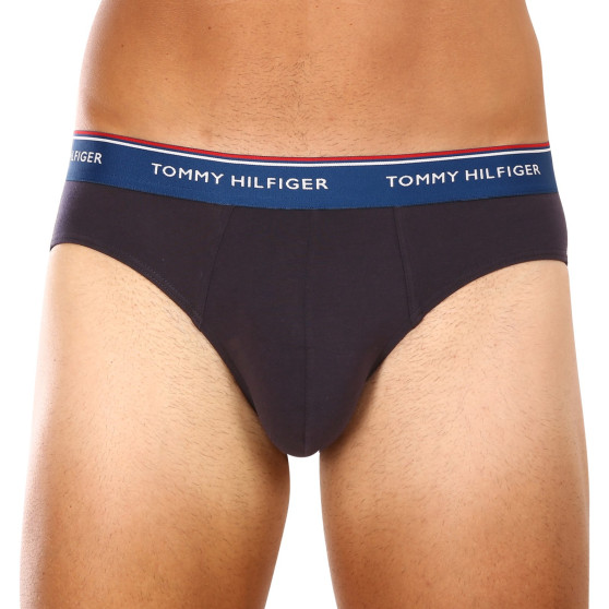 3PACK vīriešu apakšbikses Tommy Hilfiger tumši zilas (UM0UM03119 0VX)