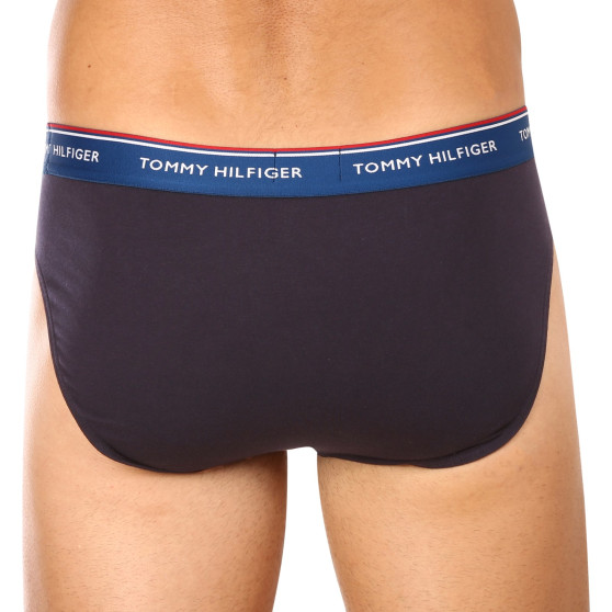 3PACK vīriešu apakšbikses Tommy Hilfiger tumši zilas (UM0UM03119 0VX)