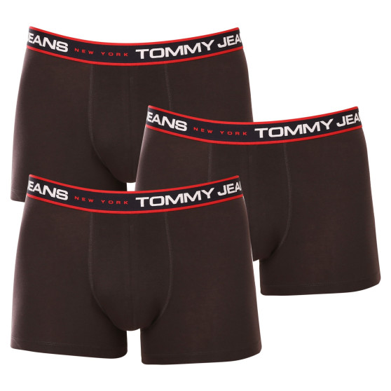 3PACK vīriešu bokseru šorti Tommy Hilfiger melni (UM0UM02968 0R7)