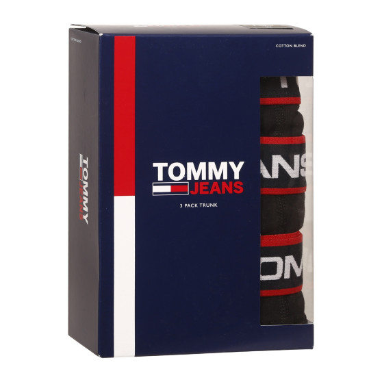 3PACK vīriešu bokseru šorti Tommy Hilfiger melni (UM0UM02968 0R7)