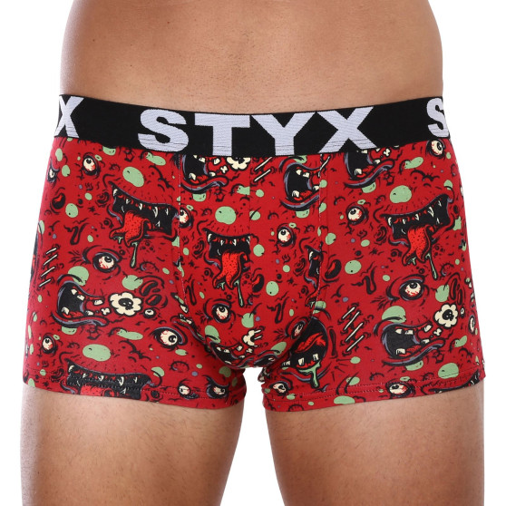 3PACK Vīriešu bokseru šorti Styx art sporta gumija oversized (3R12914)