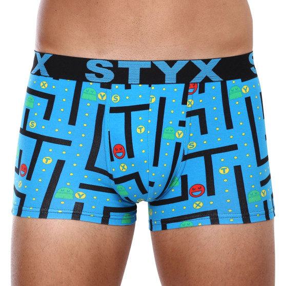 3PACK Vīriešu bokseru šorti Styx art sporta gumija oversized (3R12914)