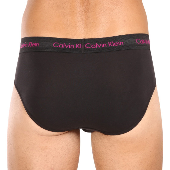 3PACK vīriešu apakšbikses Calvin Klein melnas (U2661G-H50)