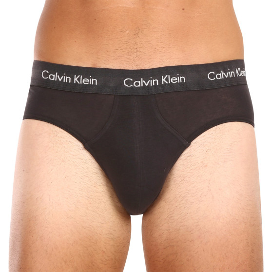 3PACK vīriešu apakšbikses Calvin Klein melnas (U2661G-H50)