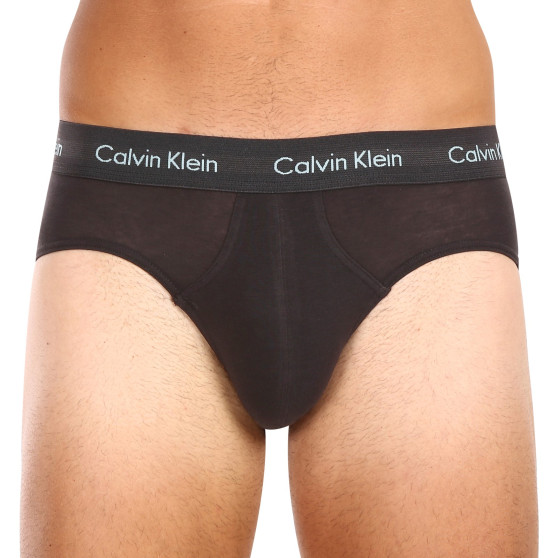 3PACK vīriešu apakšbikses Calvin Klein melnas (U2661G-H50)