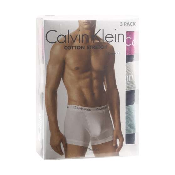 3PACK vīriešu bokseru šorti Calvin Klein melni (U2662G-H53)