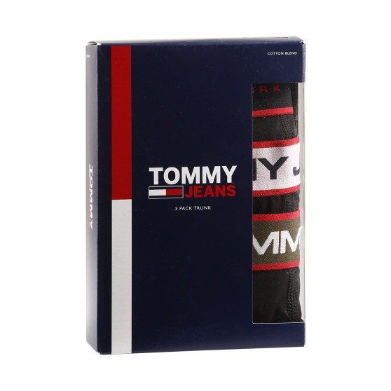 3PACK vīriešu bokseru šorti Tommy Hilfiger melni (UM0UM03107 0SA)