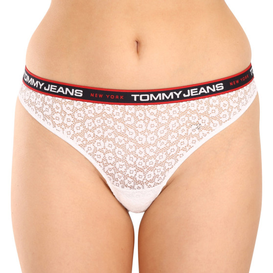 3PACK Sieviešu stringi Tommy Hilfiger daudzkrāsains (UW0UW04714 0WE)