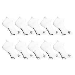 10PACK zeķes Styx low white (10HN1061)