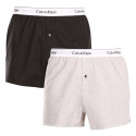 2PACK vīriešu bokseršorti Calvin Klein daudzkrāsaini (NB1396A-BHY)