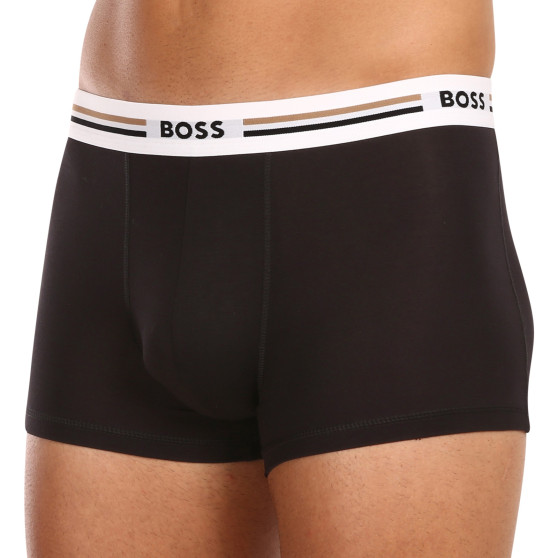 3PACK vīriešu bokseru šorti BOSS melni (50492200 001)