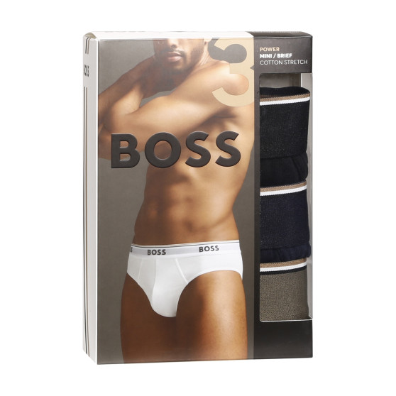 3PACK vīriešu apakšbikses BOSS daudzkrāsains (50499429 964)