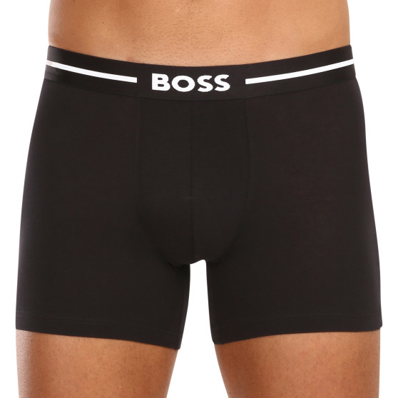 3PACK vīriešu bokseru šorti BOSS melni (50510698 001)