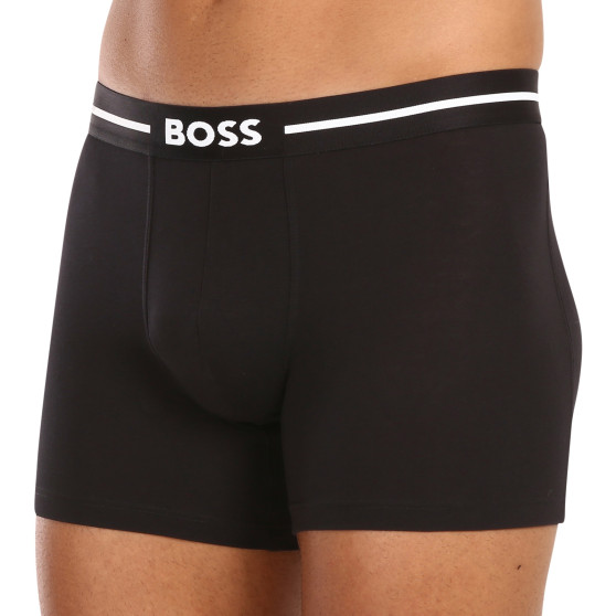 3PACK vīriešu bokseru šorti BOSS melni (50510698 001)