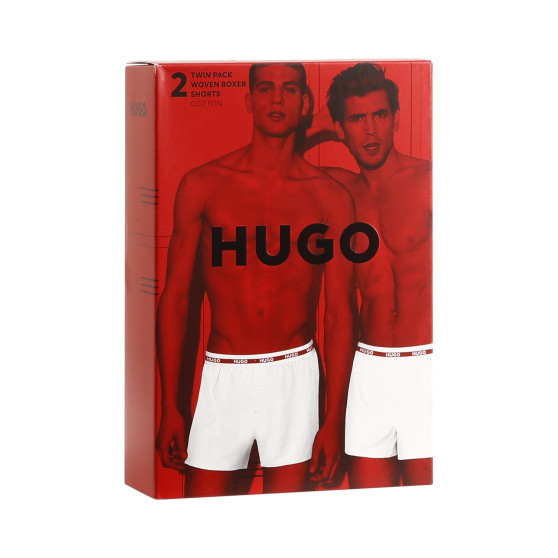 2PACK vīriešu bokserbokseršorti HUGO zili (50497686 406)