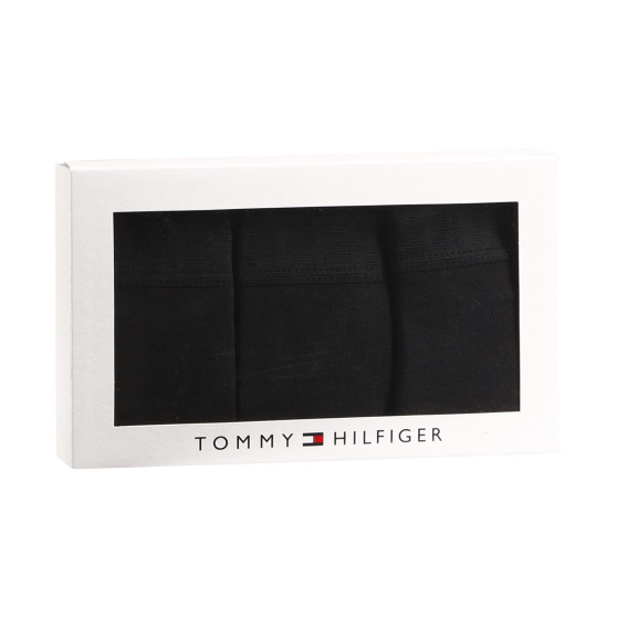 3PACK sieviešu biksītes Tommy Hilfiger melnas (UW0UW04712 0R7)