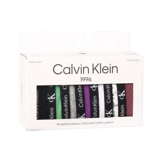 7PACK sieviešu biksītes Calvin Klein daudzkrāsains (QD3993E-IBF)