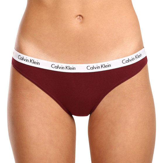 3PACK sieviešu biksītes Calvin Klein daudzkrāsains (QD5146E-HVT)