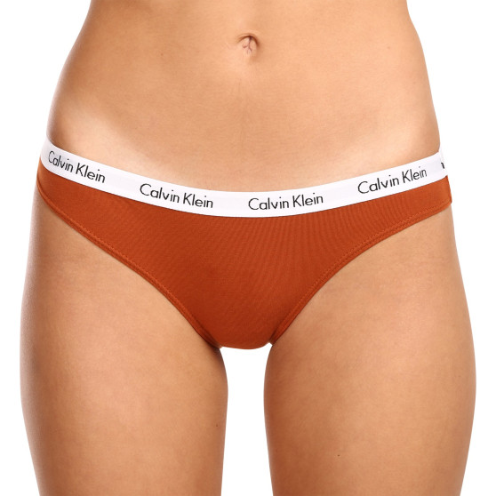 3PACK sieviešu biksītes Calvin Klein daudzkrāsains (QD5146E-HVT)