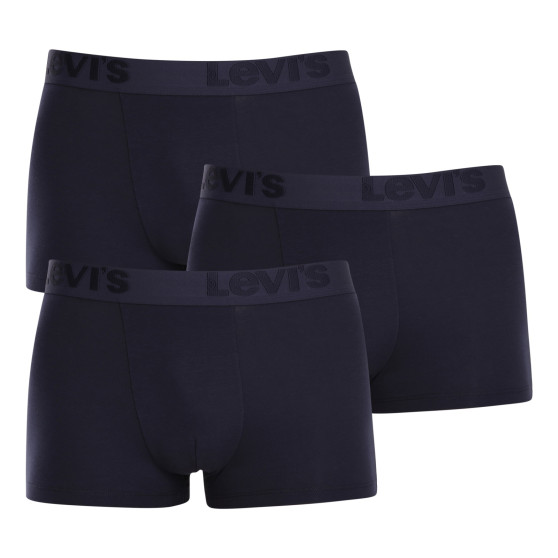 3PACK vīriešu bokseru šorti Levis tumši zili (905042001 002)