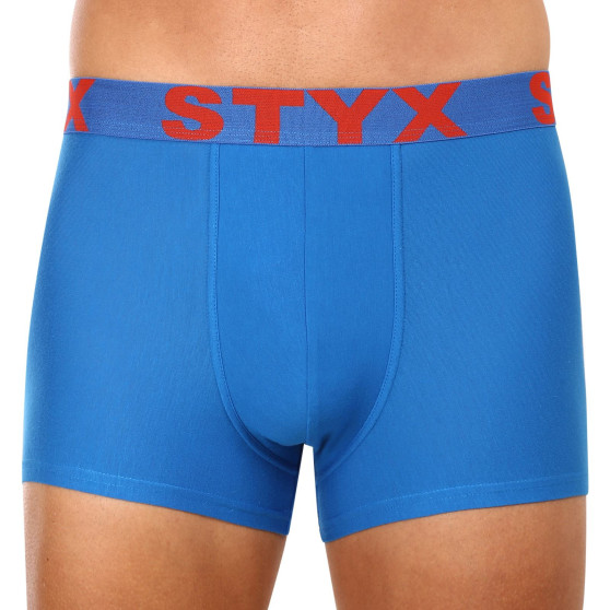 3PACK vīriešu bokseru bikses Styx sporta elastīgas, lielformāta, daudzkrāsainas (3R10379)