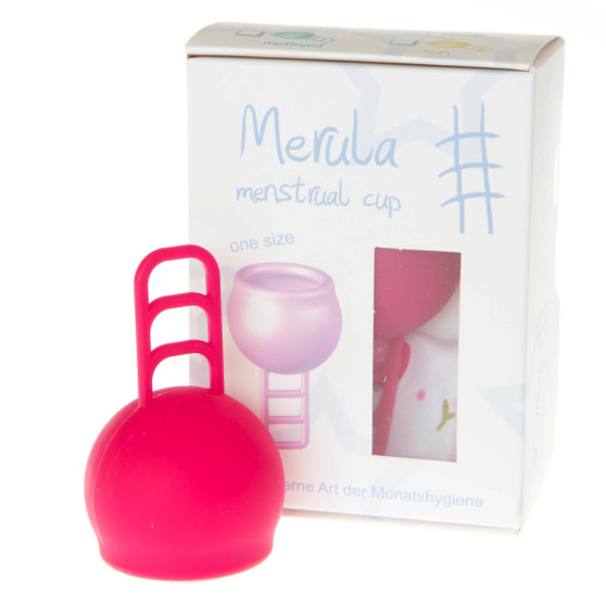 Menstruālā krūzīte Merula Cup Strawberry (MER001)