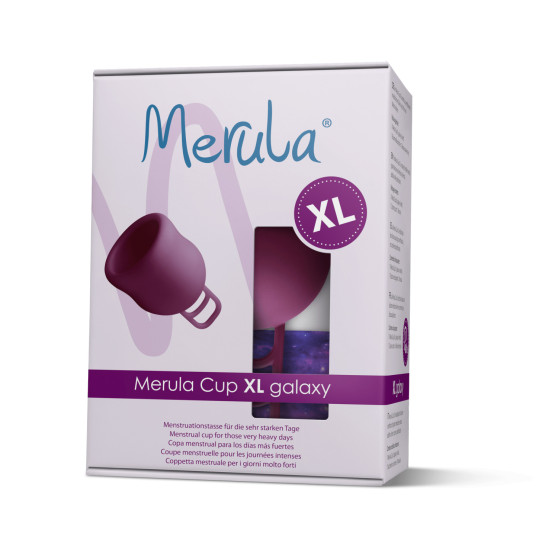 Menstruālā krūze Merula Cup XL Galaxy (MER011)